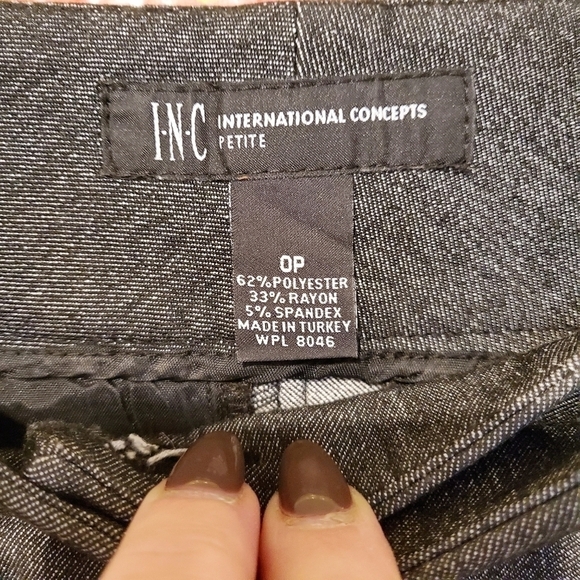 INC | Pleated Trouser Pant - Picture 6 of 7